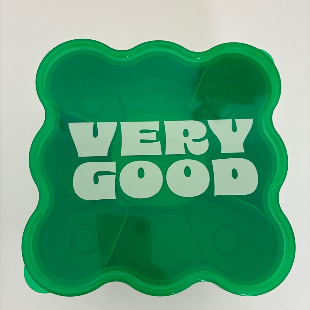 Very GOOD Green Lunch Snack BoxTabitha Brown Target Collection ~ Brand new!